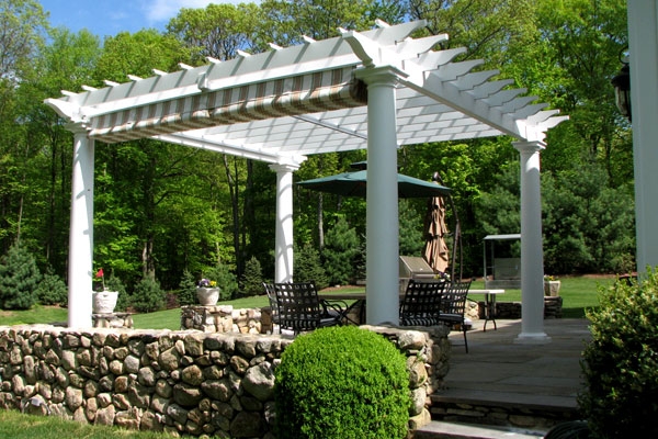 Photos of Shade Pergolas with Retractable Canopies | Shade Pergola.com